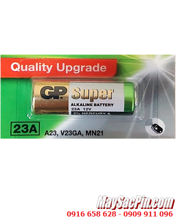 GP23AF-2C5, Pin 12v 23A, Pin Remote GP 23AE High Voltage Super Alkaline 12v chính hãng (MẪU MỚI)